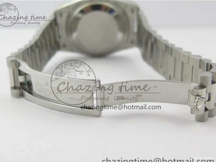 1218 Day-Date 36 SS 128239 Bp Maker Best Edition Black Dial on President Bracelet TimelessDesign 3151